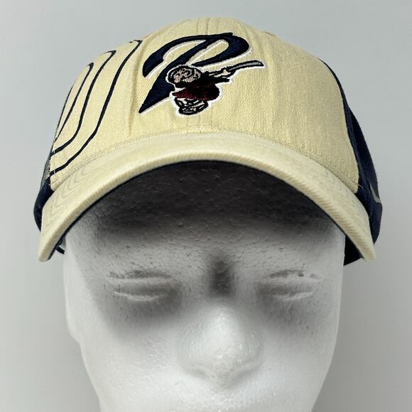 San Diego Padres Hat Baseball Cap Nike Team MLB 6 Panel Blue Flex Fitted OSFM - Picture 2 of 11